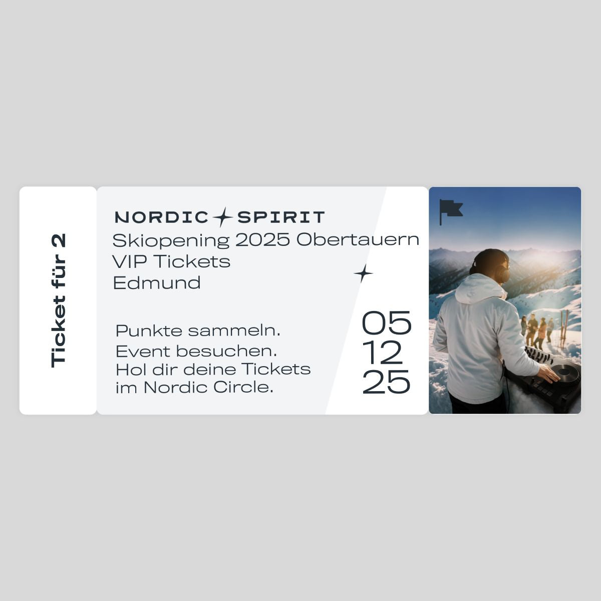 Ski opening Obertauern - VIP tickets 5.12. - Edmund