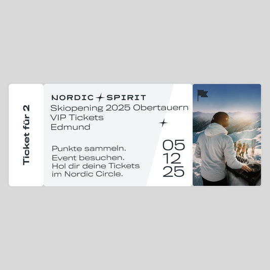 Ski opening Obertauern - VIP tickets 5.12. - Edmund