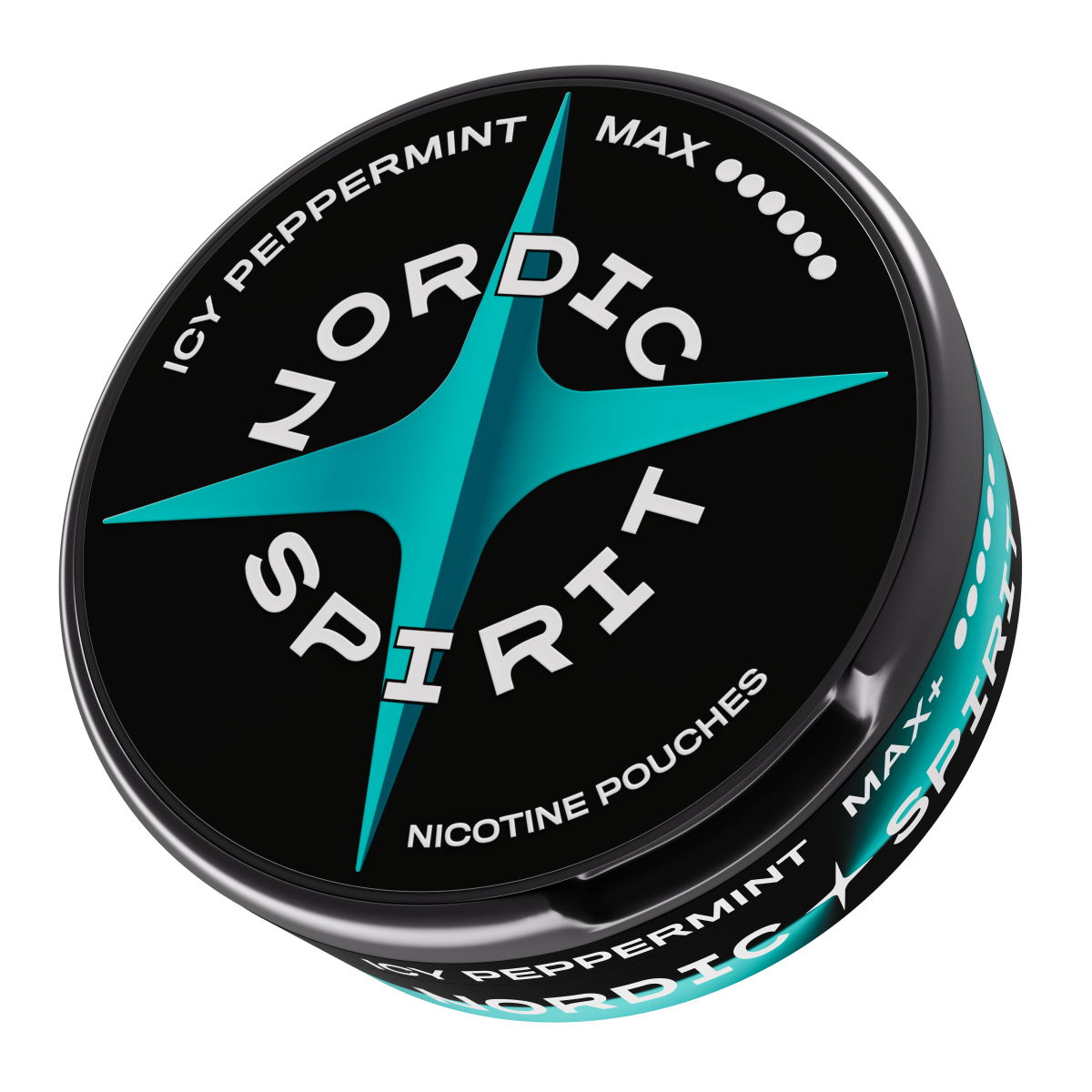 Eine Dose Nordic Spirit „Icy Peppermint“ Nikotinbeutel Stärke Max