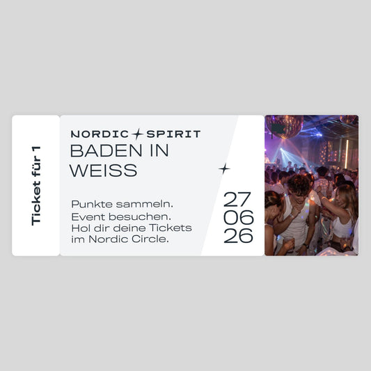 Baden in Weiß - Das Clubbing - 27.06.2026