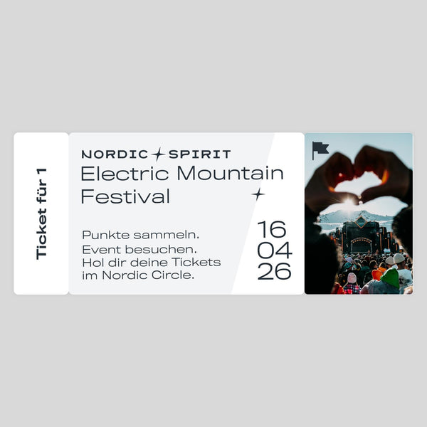 Ticket für Electric Mountain Festival von Nordic Spirit